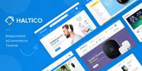 Prestashop主题Haltico 1.0：响应式数码产品购物网站Prestashop主题