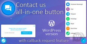 Contact us 一站式联系我们支持反馈WordPress插件V1.9.9