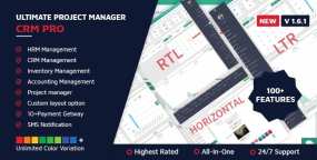 Ultimate Project Manager CRM PRO项目管理CMS系统专业版 v1.6.1