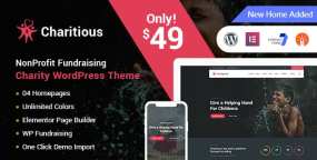 Charitious慈善机构筹款网站WordPress主题 v2.4.3