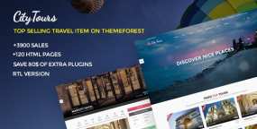CityTours旅行社旅游预订旅游行业网站HTML5模板V5.7