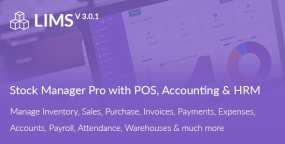 SalePro全开源库存管理系统PHP源码V3.6.5 带POS|HRM|财务管理功能