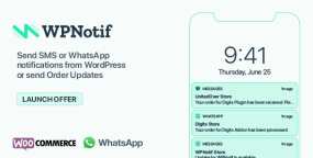 WPNotif(v3.1.0)手机短信和WhatsApp通知推送WordPress插件