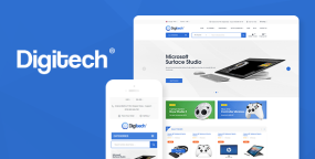 Digitech数码3C产品跨境电商外贸购物商城WooCommerce主题