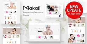 Makali汉化版 | 美容化妆品跨境电商WooCommerce主题