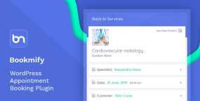 WordPress插件Bookmify v1.4.9：服务预约预订租赁类WordPress插件