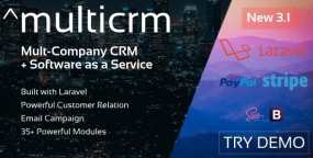 multicrm v3.1.5-Laravel上强大的CRM系统