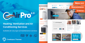 WordPress主题AirPro 2.6.17 空调维修服务企业网站模板