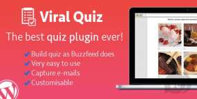 Viral Quiz – WordPress测验和测试插件 更新至v4.02