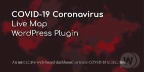 COVID-19冠状病毒实时地图WordPress插件 更新至v1.0.3