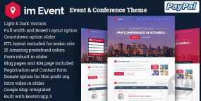 im Event -WordPress会议事件活动类模板 v3.2.6