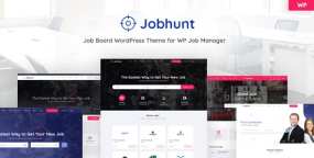 Jobhunt汉化版_求职招聘网站模板WordPress主题