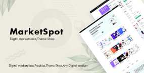 Marketspot-创意的/素材源码资源/数字市场/虚拟商品/HTML模板 更新至v1.1.0