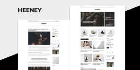 Heeney | 响应式现代个人博客HTML5模板 更新至v1.0