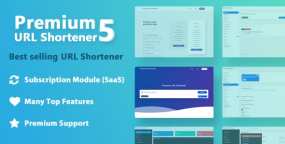 Premium URL Shortener破解版V7.1.1 短链接短网址SaaS系统网站源码