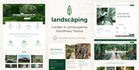 Landscaping汉化版(V29.0) 园林景观绿化工程企业网站WordPress主题