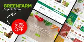 Prestashop主题Greenfarm 1.0：响应式有机食品外贸商店Prestashop主题