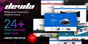 WordPress主题Devita 1.7.1 多用途外贸商店WooCommerce主题