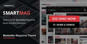SmartMag汉化版|新闻杂志门户网站WordPress主题