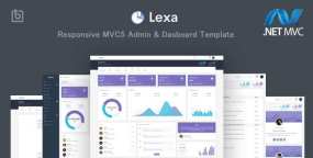 Lexa -MVC5管理和仪表板HTML模板 v1.0
