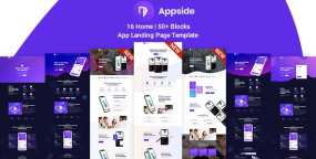 Appside -APP应用软件HTML着陆页模板 v1.0