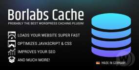 WordPress插件Borlabs Cache 1.6.3 – 缓存优化网站加速WordPress插件