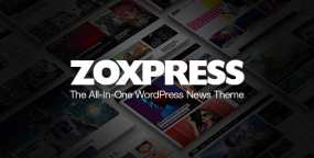 ZoxPress汉化版V2.11.1 多合一新闻杂志网站模板WordPress主题