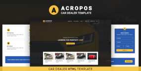 Acropos – 汽车经销商HTML模板 更新至v1.0