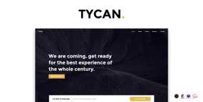 TYCAN  –  网站改版等待即将到来页面HTML模板 v1.0