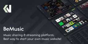 BeMusic 2.5.3 音乐分享和在线播放站点音乐流引擎PHP源码+Android应用源码