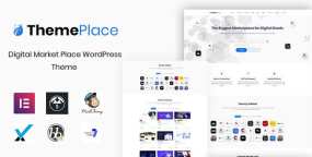 [1.1.6]ThemePlace源码/素材/音乐/视频/服务等虚拟物品网上商店WordPress主题