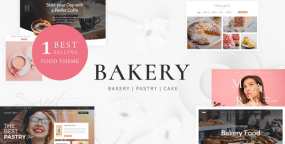WordPress主题Cake Bakery 6.5 咖啡店/面包店/烘培店网站WP主题