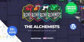 Alchemists(v4.7.1)体育赛事和游戏电竞网站WordPress主题