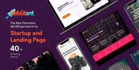 【v1.0.10】Debutant – WordPress项目启动和产品落地页/着陆页主题模板