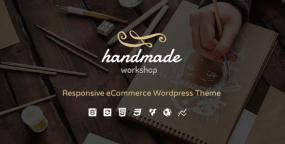 Handmade(v7.9)手工制品手工艺品外贸电商WooCommerce主题
