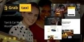 WordPress主题Grab Taxi 1.2.7 在线出租车服务企业网站WP主题