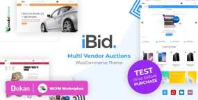 iBid汉化版(v4.7.1) 多商户商品拍卖网站WordPress主题