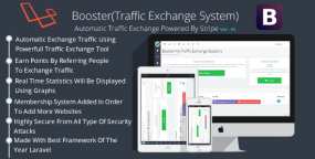 [v6.0]Booster – 自适应自动流量交换系统PHP源码带会员等级系统【刷真实流量】