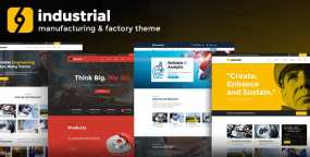 Industrial(v1.8.2)工业加工制造业企业网站WordPress主题