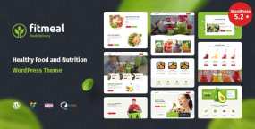 Fitmeal(v1.2.7)有机食品和健康营养品外卖WordPress主题