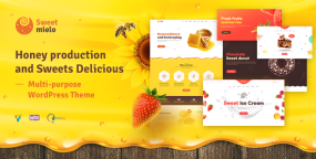[v1.6.6]Sweet Mielo – 蜜蜂养殖蜂蜜生产加工企业WordPress主题