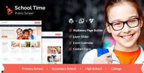 School Time中小学和院校教育网站WordPress主题 2.5.0