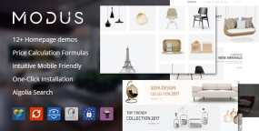 Modus WordPress主题_家具家私跨境电商模板