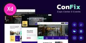 ConFix大型展会博览会研讨会网站WordPress主题V1.0.13
