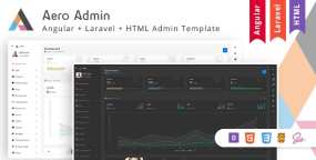 Bootstrap管理面板HTML5模板_带Laravel和Angular版本