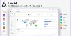 Lucid Laravel 1.0.30.05-Bootstrap 4管理面板HTML5模板
