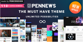 PenNews汉化版v6.7.3_AMP新闻杂志WordPress主题
