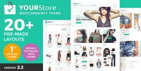 [v.2.6]YourStore – 极简Woocommerce/WordPress在线商店主题
