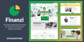 Finanzi v1.0-金融和商业HTML5模板