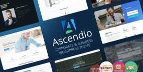 [v.1.0]Ascendio – 自适应多用途WordPress企业官网主题
